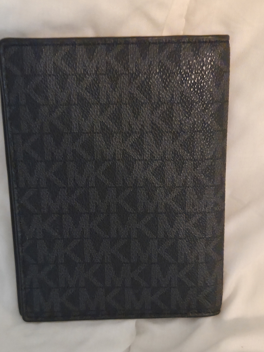 Michael Kors Black Logo Passport Holder - Picture 2 of 3